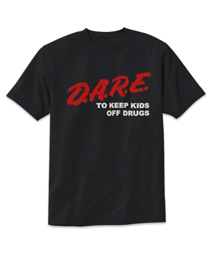 Amazon.com: Dare Retro D.A.R.E. T-Shirt 90s Vintage Style